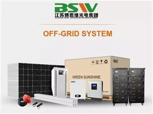 30kw 50kw Off Grid saules enerģijas sistēma